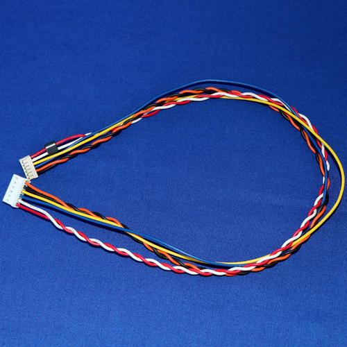 接插件jc25端子连接线束 2.5mm间距弯针电机端子线 mox250-6p线束